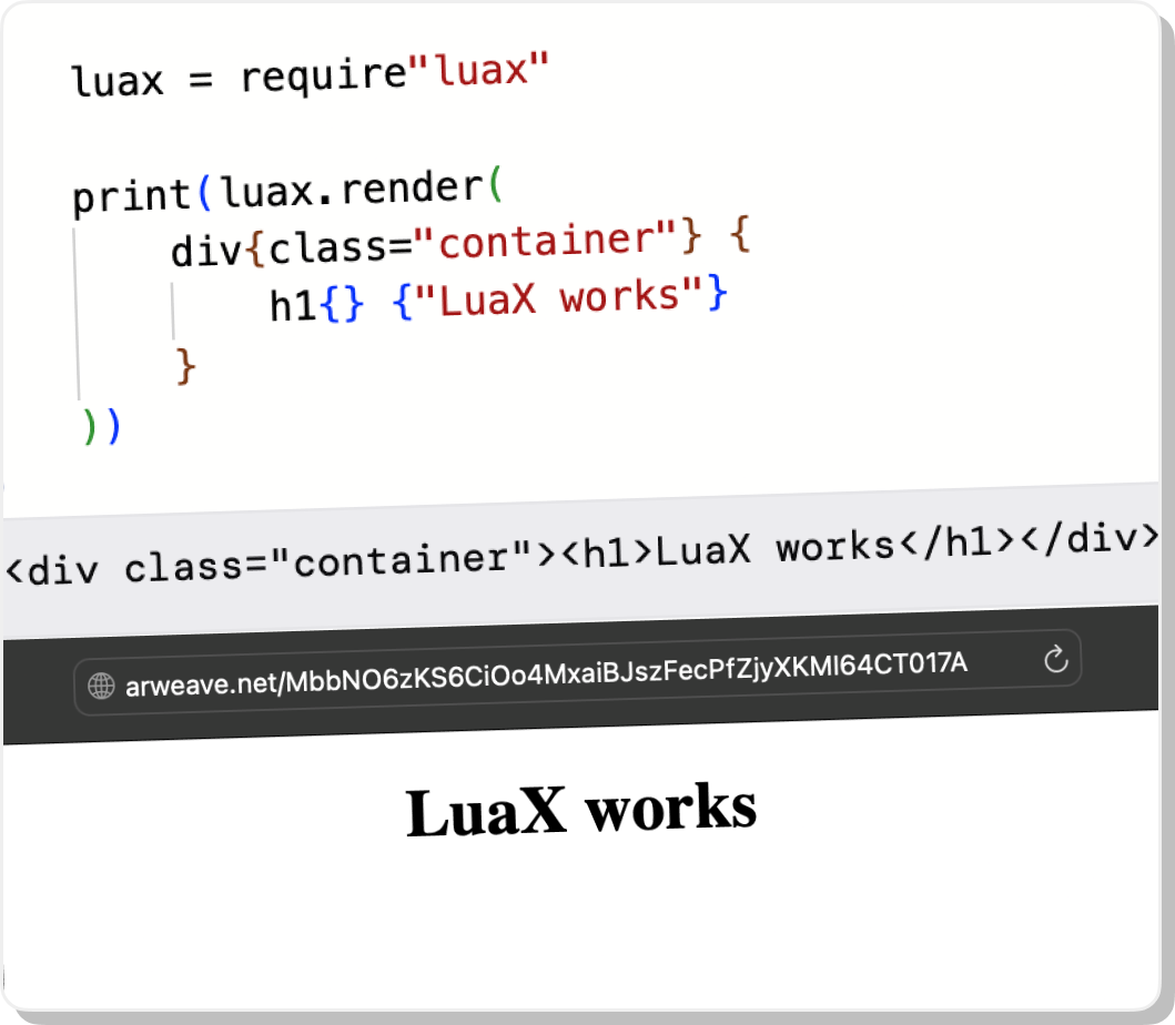 JSX for Lua